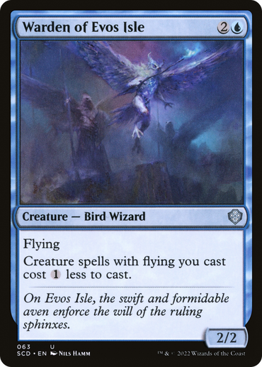 Warden of Evos Isle [Starter Commander Decks] 