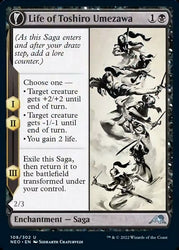 Life of Toshiro Umezawa // Memory of Toshiro [Kamigawa: Neon Dynasty] 
