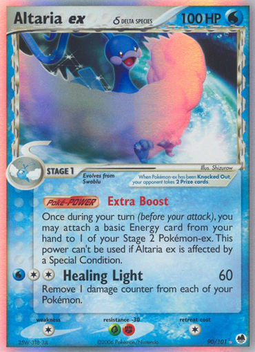 Altaria ex (90/101) (Delta Species) [EX: Dragon Frontiers] 