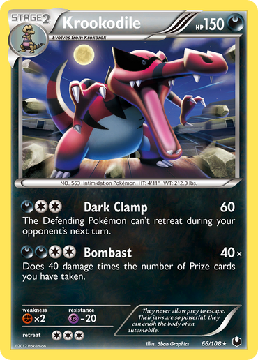 Krookodile (66/108) [Black &amp; White: Dark Explorers] 