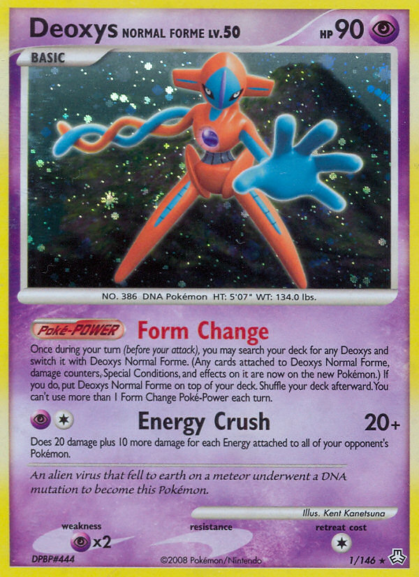 Deoxys Normal Form (1/146) [Diamond &amp; Pearl: Legends Awakened] 