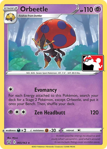 Orbeetle (065/163) [Prize Pack Series One] 