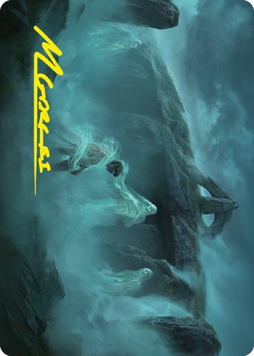 Fog on the Barrow-Downs Art Card (Gold-Stamped Signature) [The Lord of the Rings: Tales of Middle-earth Art Series] 