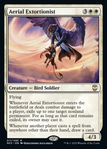 Aerial Extortionist [Streets of New Capenna Commander] 
