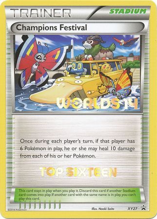 Champions Festival (XY27) (2014 Top Sixteen) [XY: Black Star Promos] 