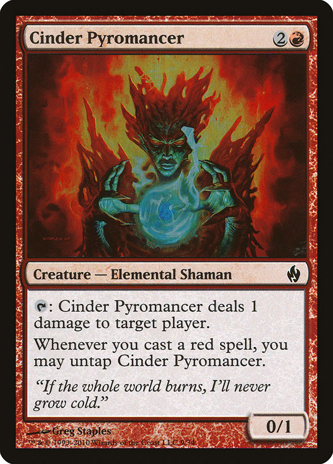 Cinder Pyromancer [Premium Deck Series: Fire and Lightning] 