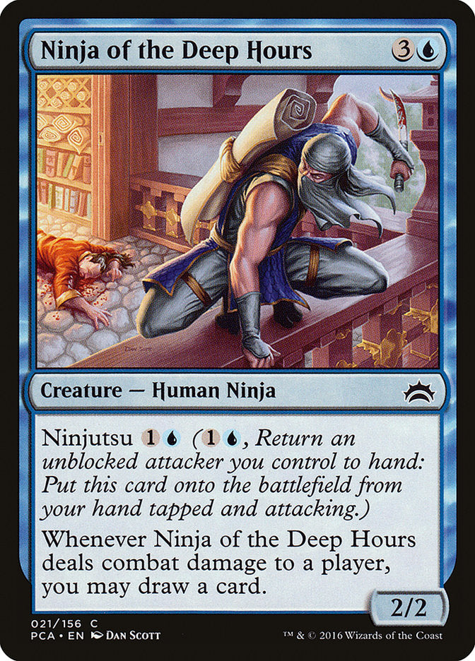 Ninja of the Deep Hours [Planechase Anthology] 