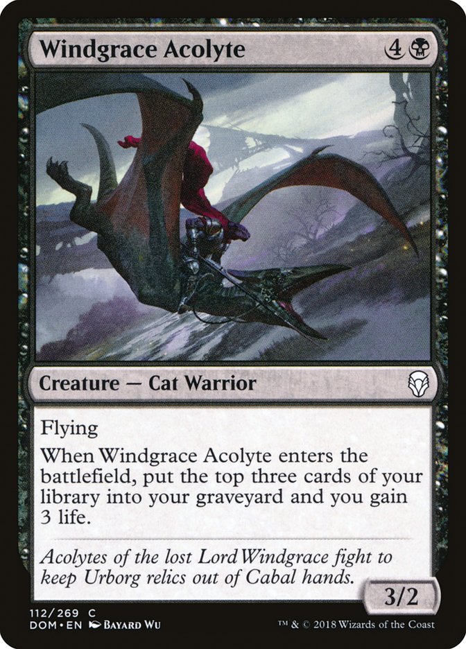 Windgrace Acolyte [Dominaria] 