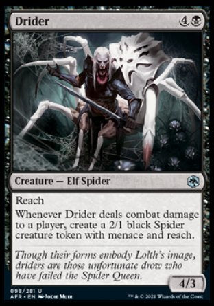 Drider [Dungeons &amp; Dragons: Adventures in the Forgotten Realms] 