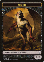 Zombie // Worm Double-Sided Token [Order 2016 Tokens] 