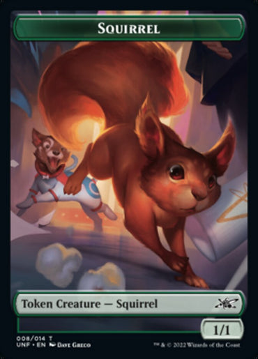 Squirrel Token [Unfinity Tokens] 