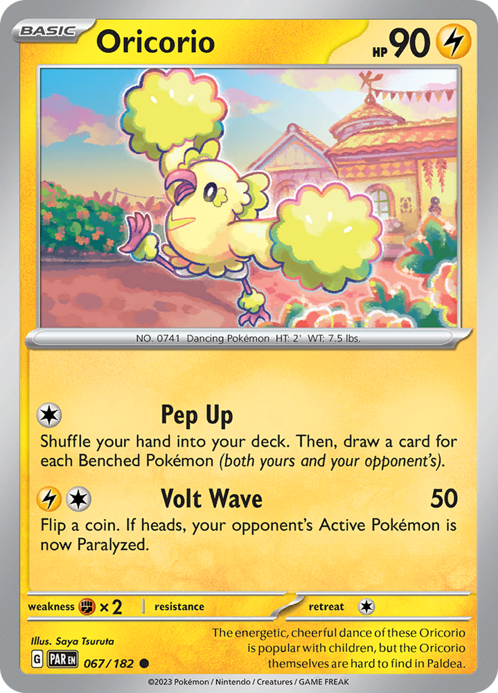 Oricorio (067/182) [Scarlet &amp; Violet: Paradox Rift] 