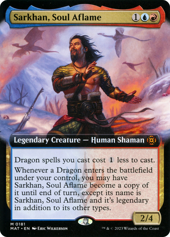 Sarkhan, Soul Aflame (Extended Art) [March of the Machine: The Aftermath] 