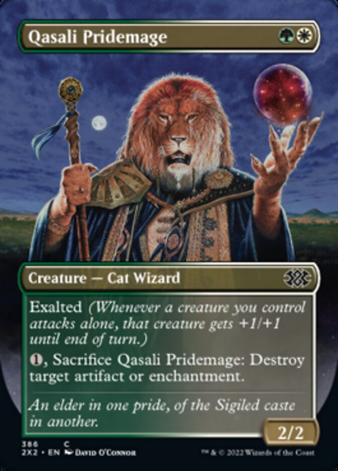 Qasali Pridemage (Borderless Alternate Art) [Double Masters 2022] 
