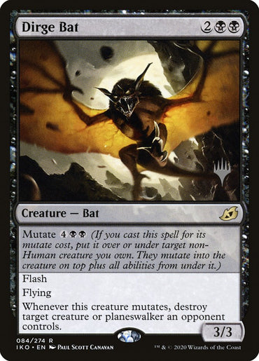 Dirge Bat (Promo Pack) [Ikoria: Lair of Behemoths Promos] 