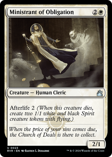 Minister of Obligation [Ravnica Remastered] 