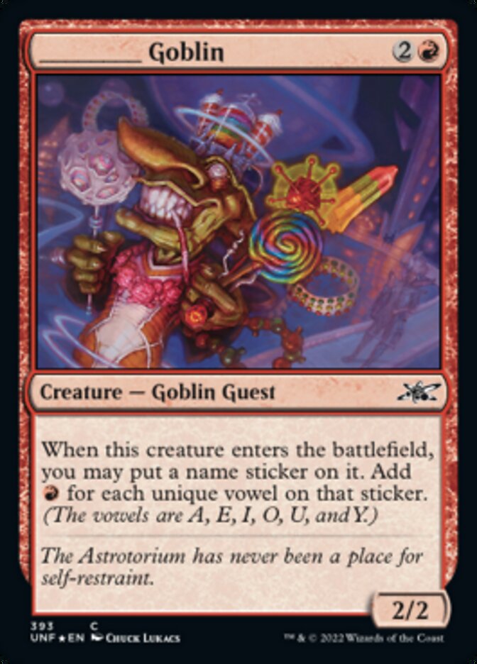 _____ Goblin (Galaxy Foil) [Unfinity] 