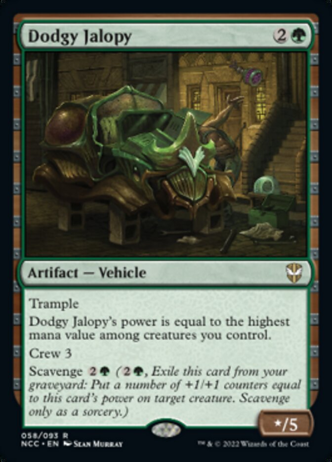 Dodgy Jalopy [Streets of New Capenna Commander] 