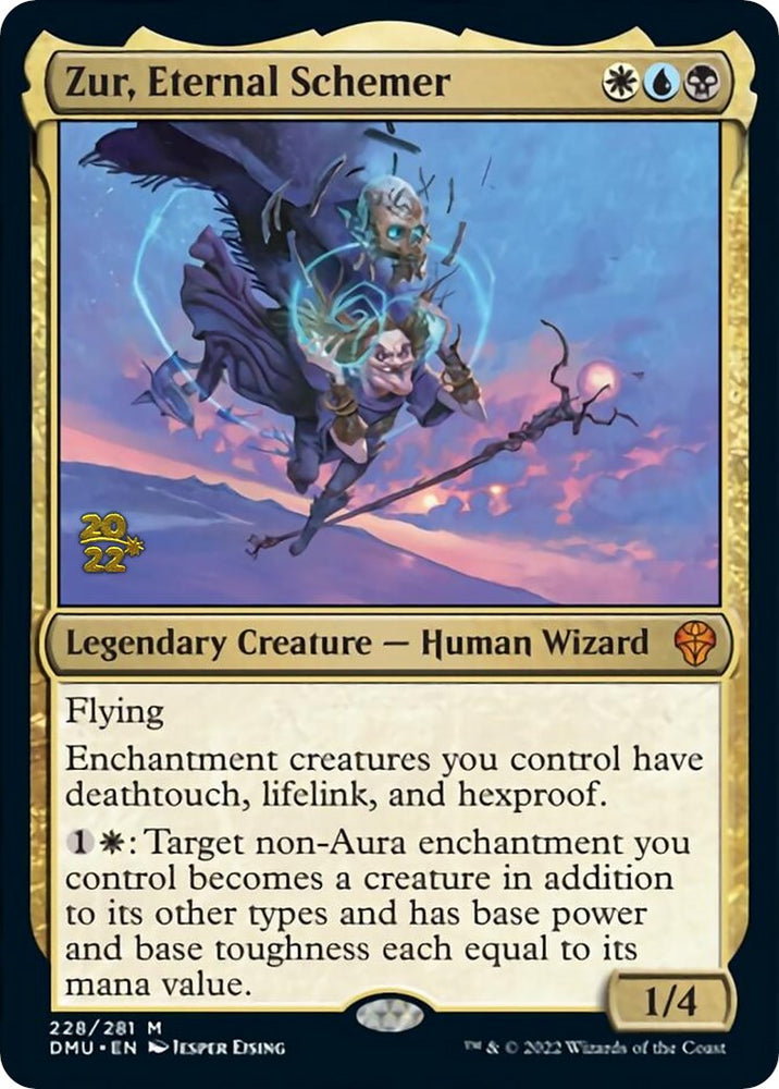 Zur, Eternal Schemer [Dominaria United Prerelease Promos] 