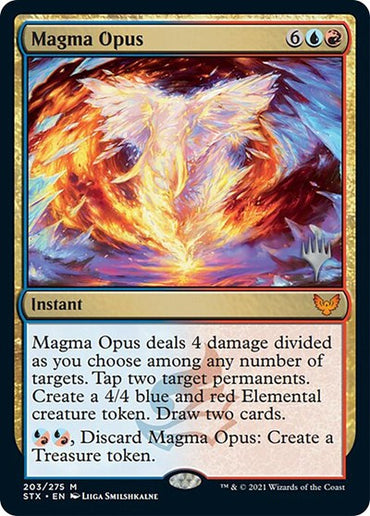 Magma Opus (Promo Pack) [Strixhaven: School of Mages Promos] 