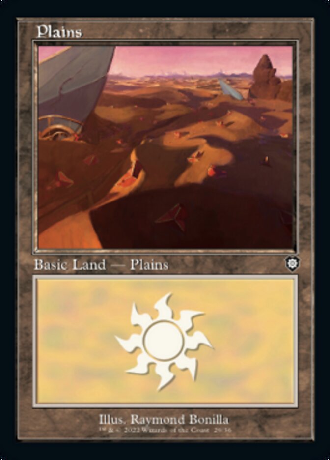 Plains (029) (Retro) [The Brothers' War Commander] 