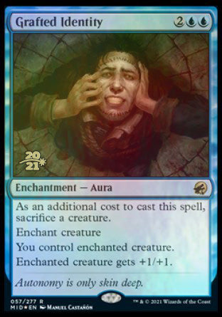 Grafted Identity [Innistrad: Midnight Hunt Prerelease Promos] 