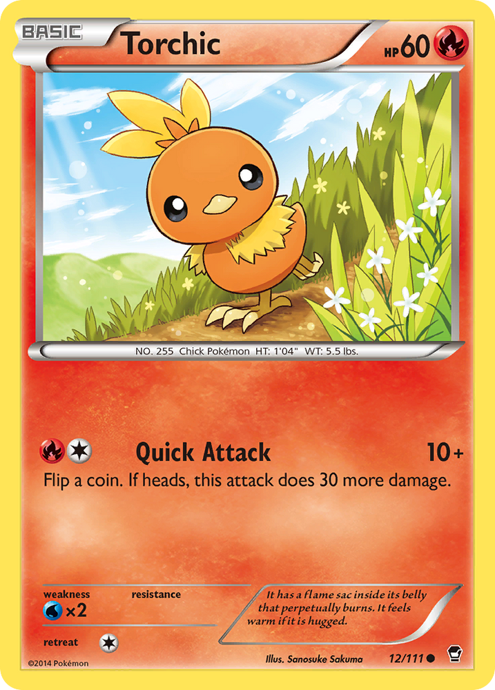 Torchic (12/111) [XY: Furious Fists] 