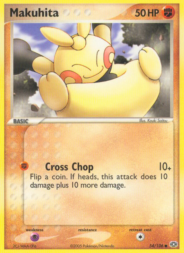 Makuhita (54/106) [EX: Emerald] 