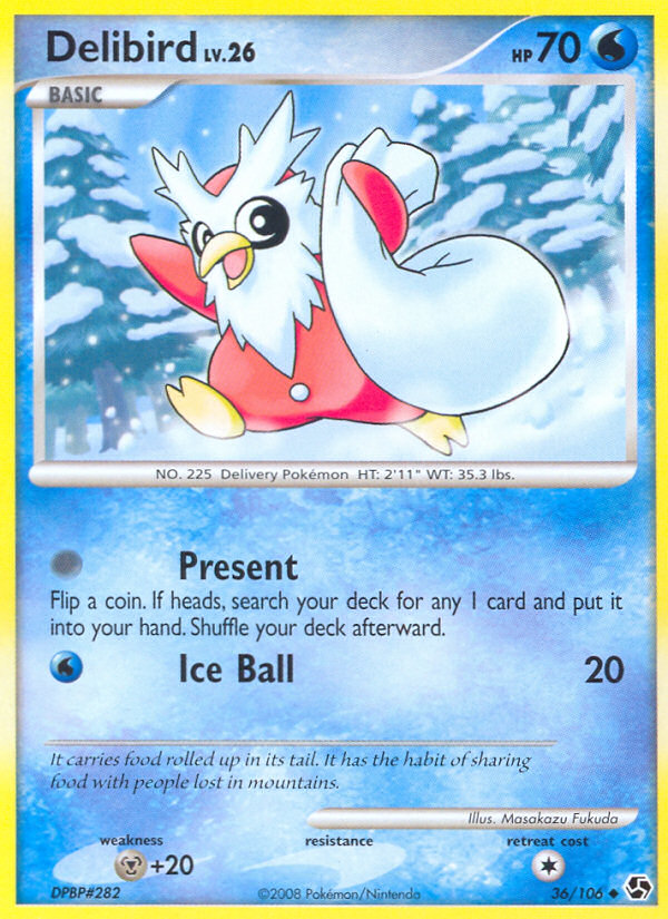 Delibird (36/106) [Diamond &amp; Pearl: Great Encounters] 