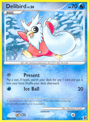 Delibird (36/106) [Diamond &amp; Pearl: Great Encounters] 