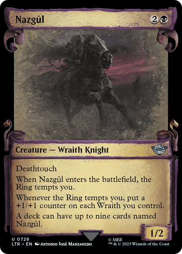 Nazgul (0729) [The Lord of the Rings: Tales of Middle-Earth Showcase Scrolls] 