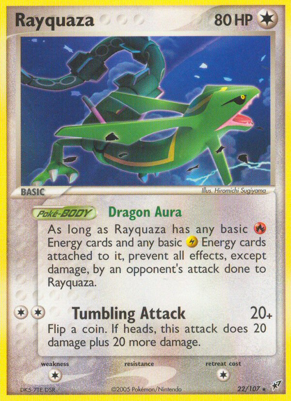 Rayquaza (22/107) [EX: Deoxys] 