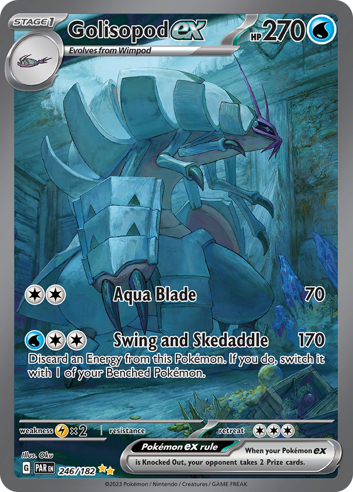 Golisopod ex (246/182) [Scarlet &amp; Violet: Paradox Rift] 