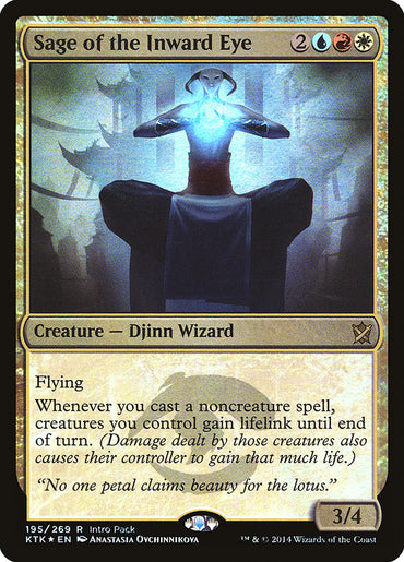 Sage of the Inward Eye (Intro Pack) [Khans of Tarkir Promos] 