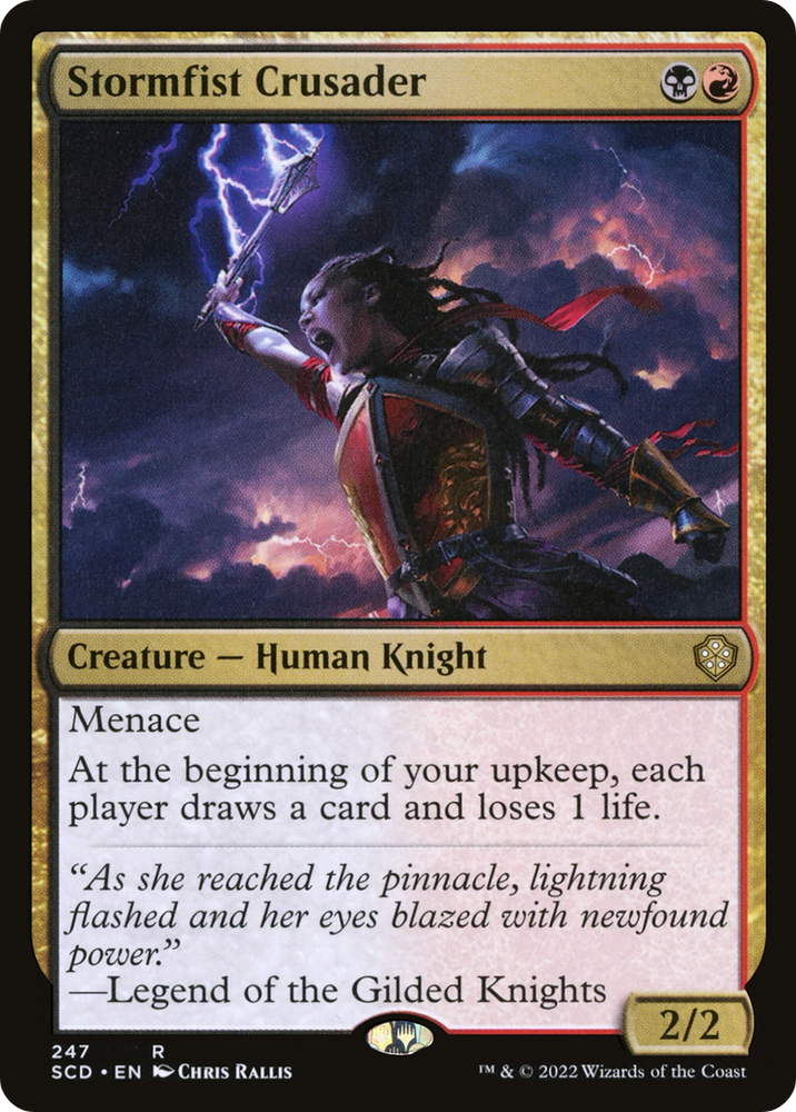 Stormfist Crusader [Starter Commander Decks] 