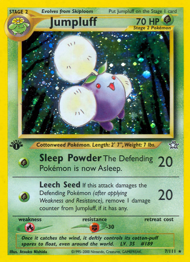 Jumpluff (7/111) [Neo Genesis 1st Edition] 