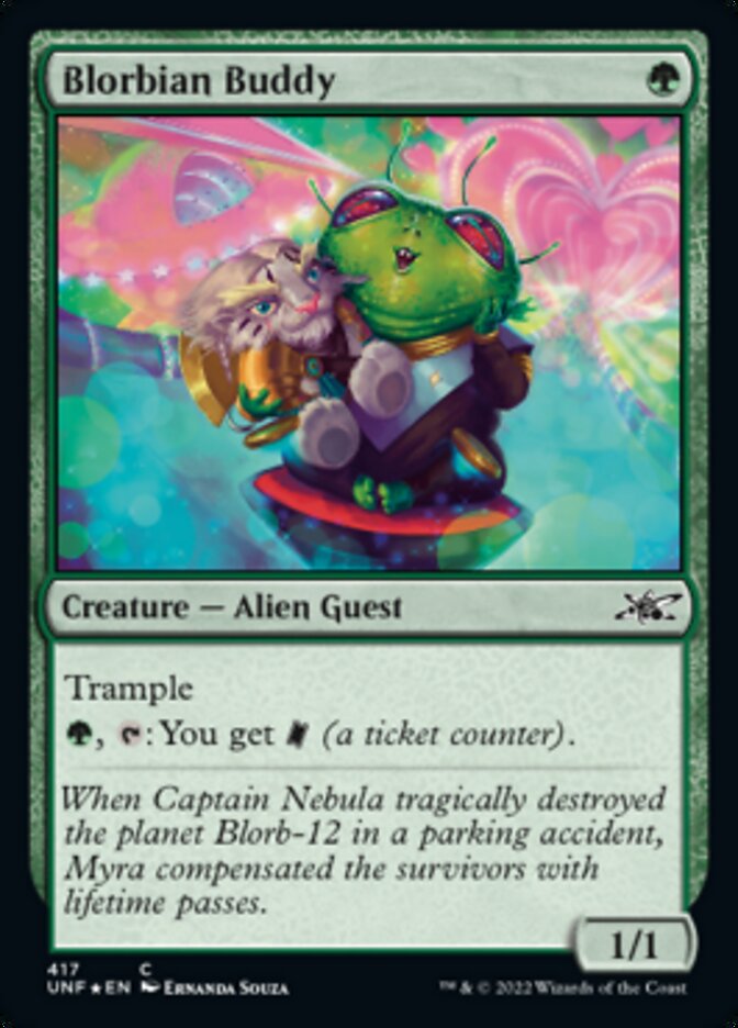 Blorbian Buddy (Galaxy Foil) [Unfinity] 