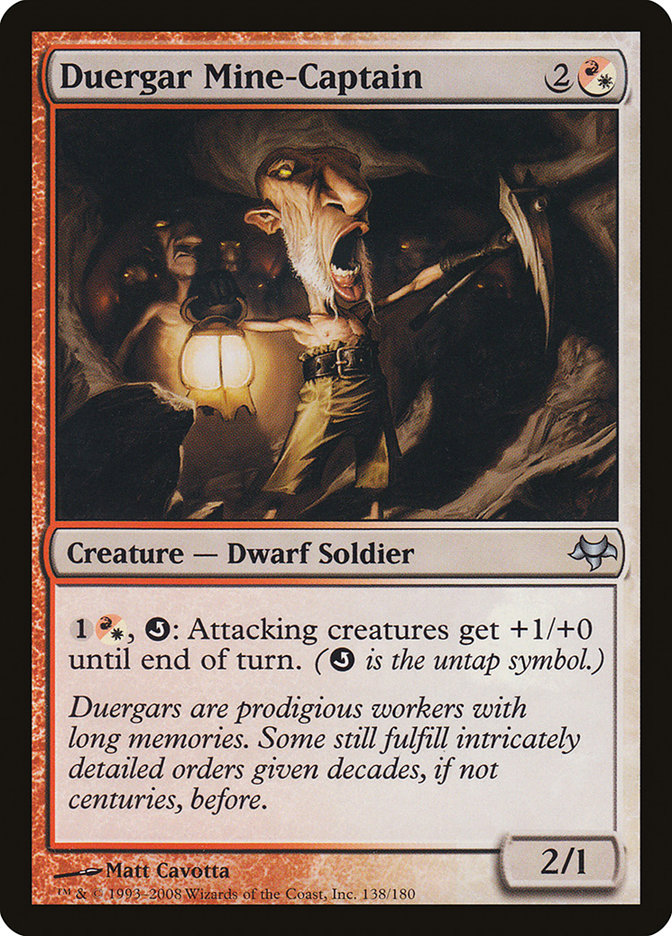 Duergar Mine-Captain [Eventide] 