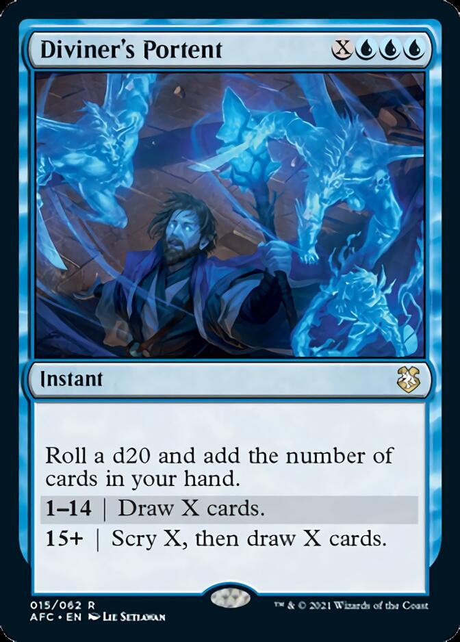 Diviner's Portent [Dungeons &amp; Dragons: Adventures in the Forgotten Realms Commander] 