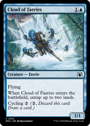 Cloud of Faeries [March of the Machine Commander] 