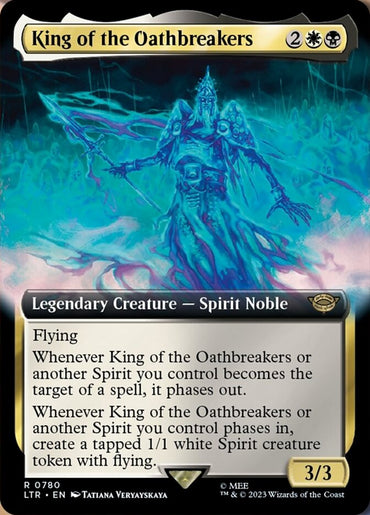 King of the Oathbreakers (Extended Art) (Surge Foil) [The Lord of the Rings: Tales of Middle-Earth] 