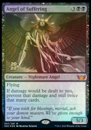 Angel of Suffering [Streets of New Capenna Prerelease Promos] 