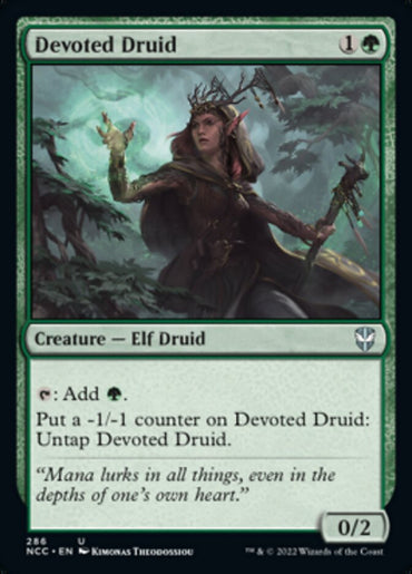 Devoted Druid [Streets of New Capenna Commander] 