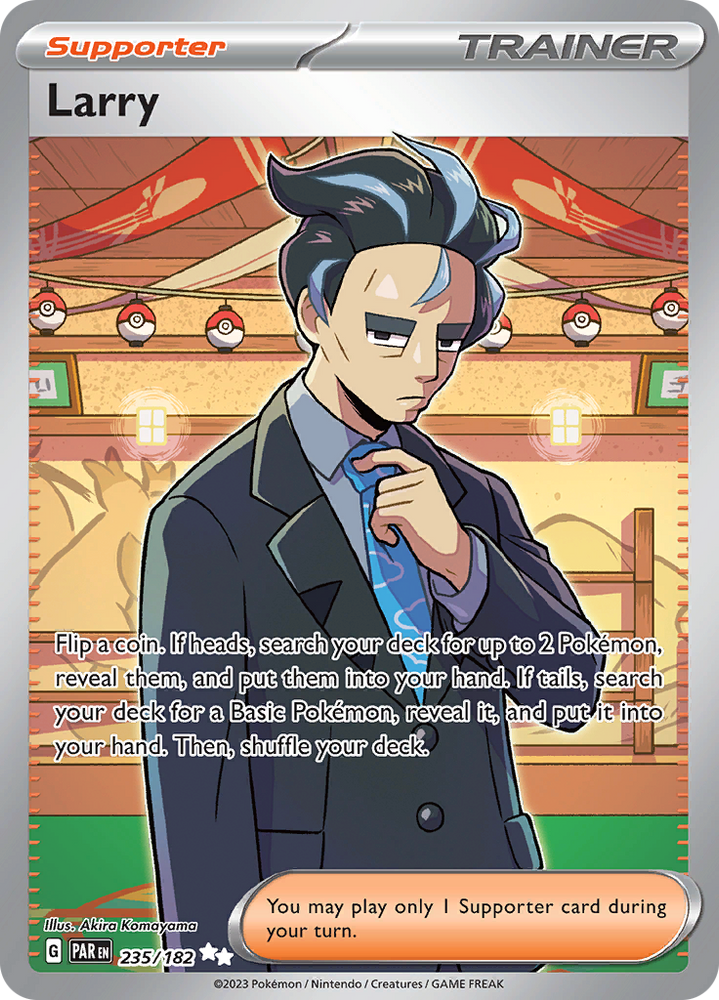 Larry (235/182) [Scarlet &amp; Violet: Paradox Rift] 