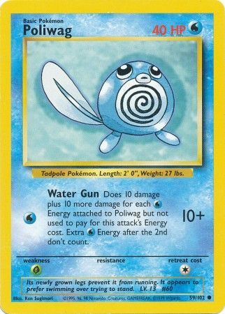 Poliwag (59/102) [Base Set Unlimited] 