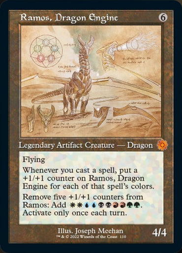 Ramos, Dragon Engine (Retro Schematic) [The Brothers' War Retro Artifacts] 