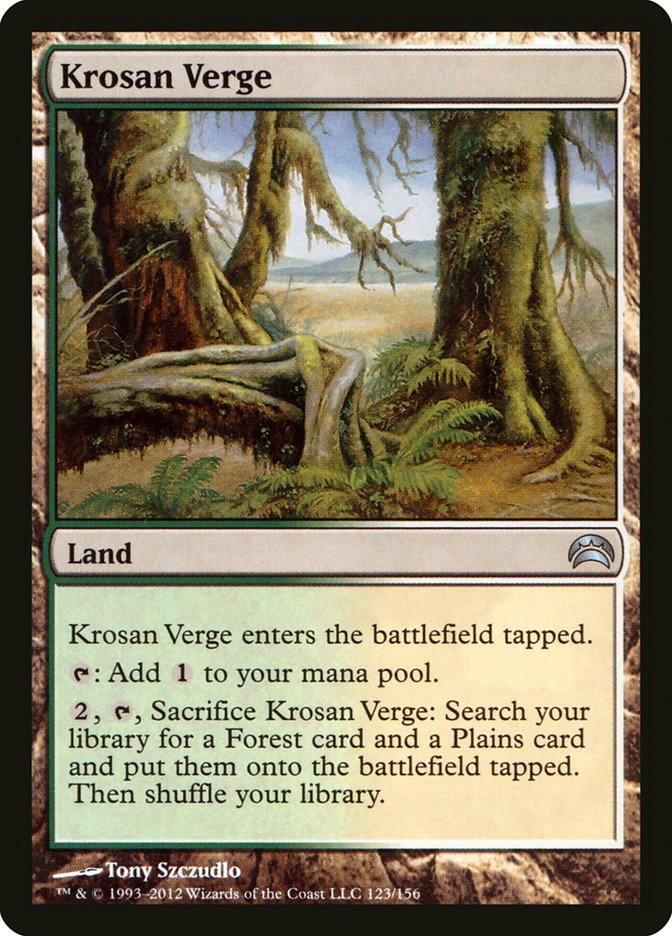Krosan Verge [Planechase 2012] 