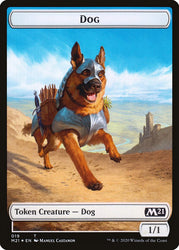 Cat (011) // Dog Double-Sided Token [Core Set 2021 Tokens] 