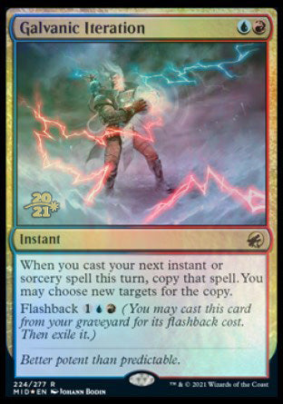 Galvanic Iteration [Innistrad: Midnight Hunt Prerelease Promos] 