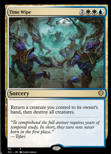 Time Wipe [Starter Commander Decks] 